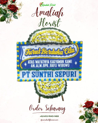 Papan Bunga Duka di Jila