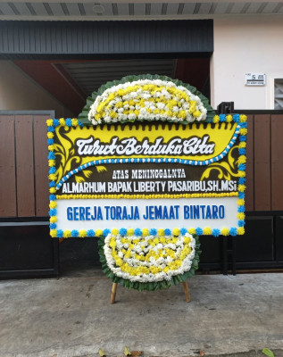Papan Bunga Duka di Jila