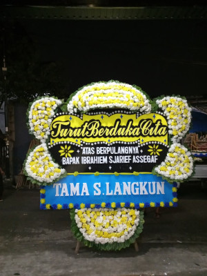 Papan Bunga Duka di Jila