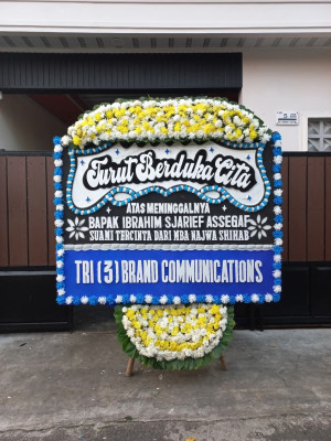 Papan Bunga Duka di Jila